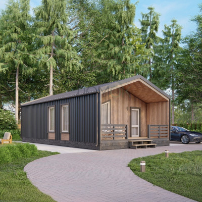 Каркасный дом Барнева 6х11