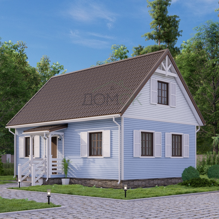 Каркасный дом Домок 6x9 