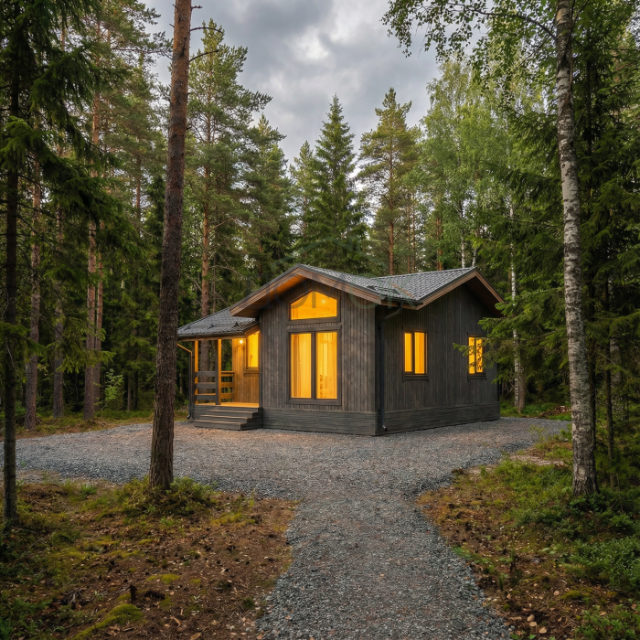 Каркасная баня 6.5х6