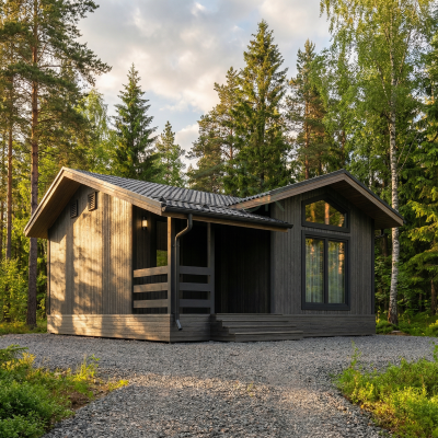 Каркасная баня 6.5х6