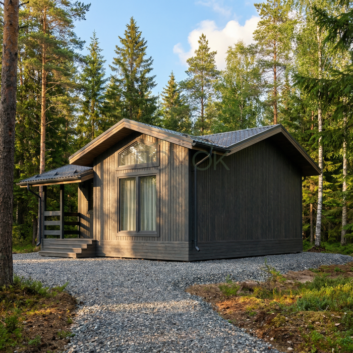 Каркасная баня 6.5х6