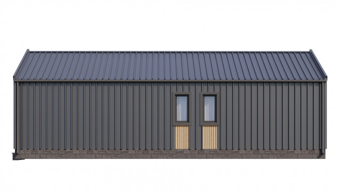 Каркасный дом БАРНЕВА-2 8х12 