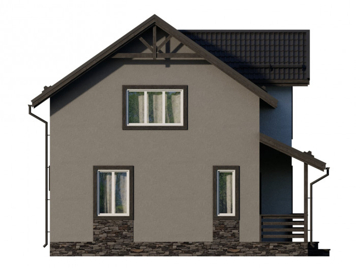 Каркасный дом Гоголь 7.5x9 