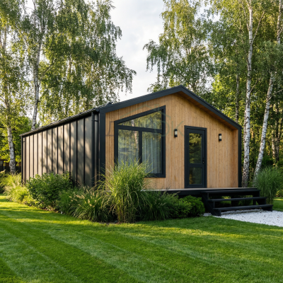 Каркасный дом БАРНЕВА Компакт 6х7 