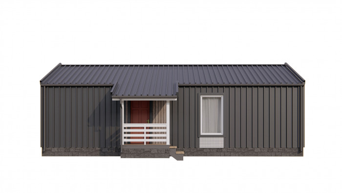 Каркасный дом БАРНЕВА 7х11