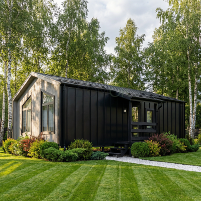 Каркасный дом БАРНЕВА Компакт 6х9 