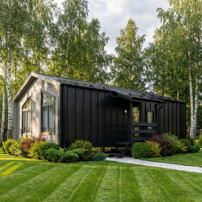 Каркасный дом БАРНЕВА Компакт 6х9 