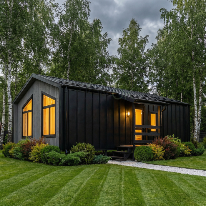 Каркасный дом БАРНЕВА Компакт 6х9 