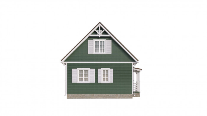 Каркасный дом Домок 6x7