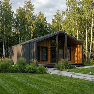 Каркасный дом БАРНЕВА 7х9 