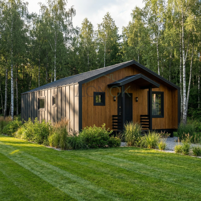 Каркасный дом БАРНЕВА 7х9 