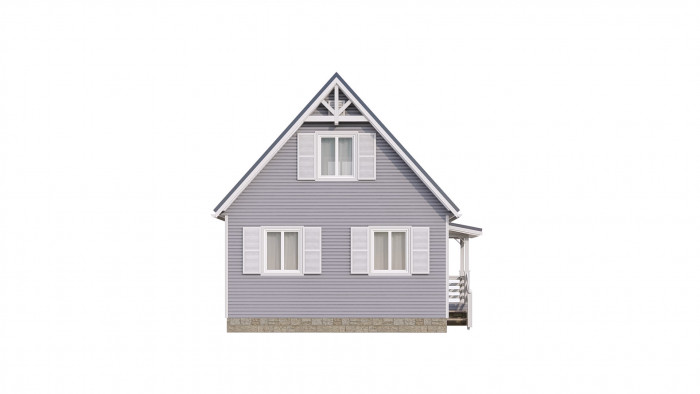 Каркасный дом Домок 6x6