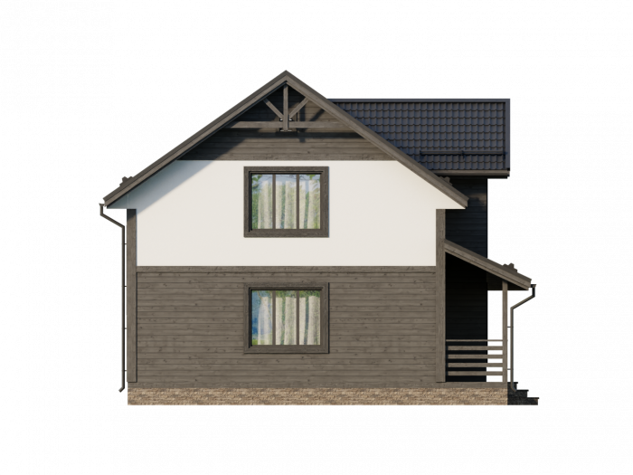 Каркасный дом Гоголь 8.5x11 