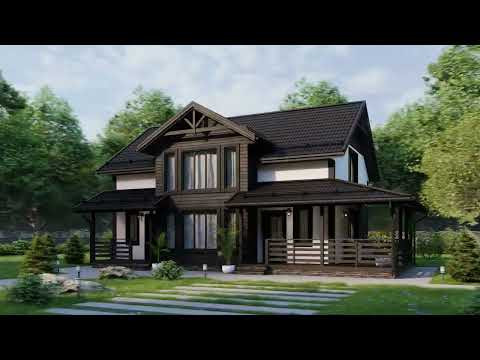 Каркасный дом Гоголь 8.5x11 