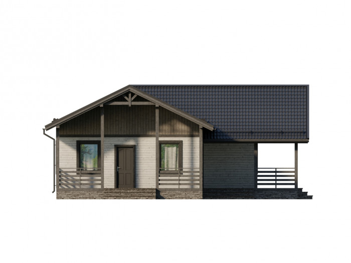 Каркасный дом Дейма 15.8х11.9