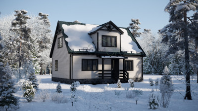 Каркасный дом Енисей-2 6x9