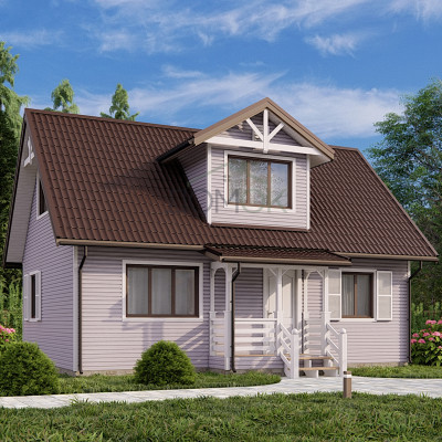 Каркасный дом Енисей-2 6x9