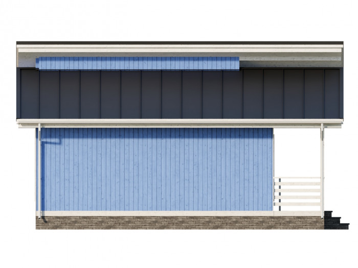 Каркасный дом Волгуша 9х8.5