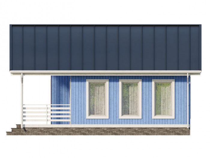 Каркасный дом Волгуша 9х8.5