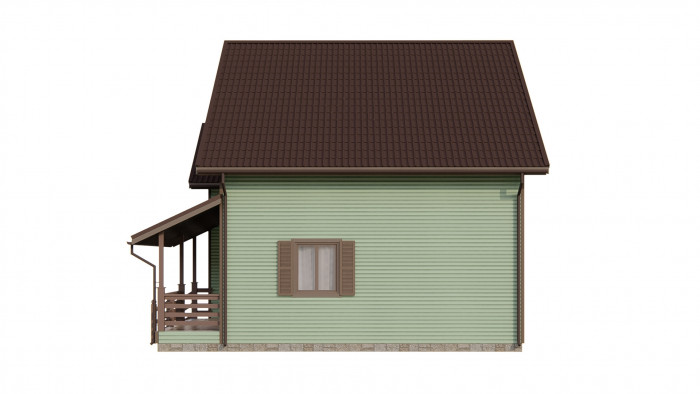 Каркасный дом Алтай 8x9.5 