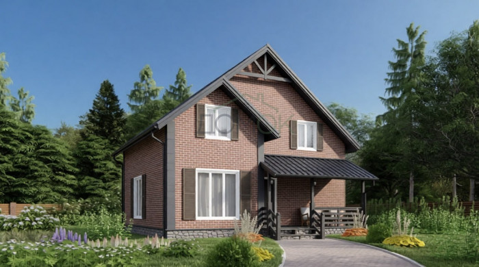 Каркасный дом Алтай 8x9.5 