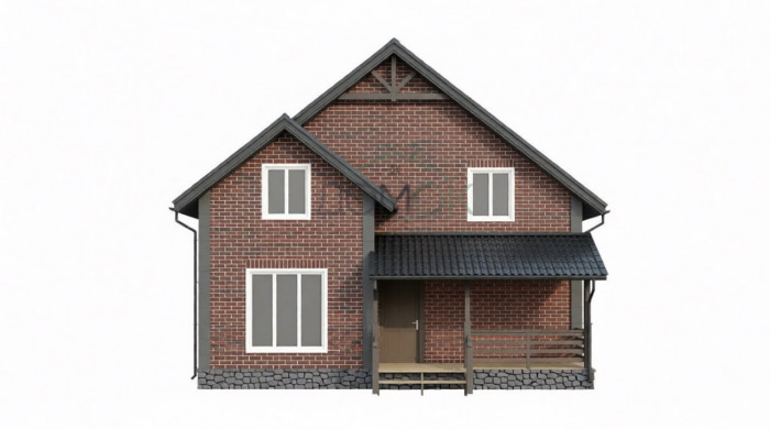 Каркасный дом Алтай 8x9.5 