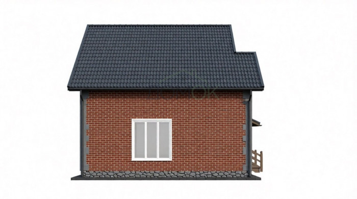 Каркасный дом Алтай 8x9.5 