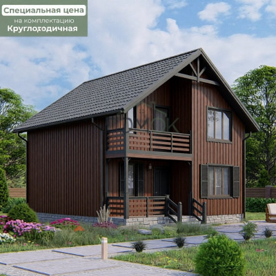 Каркасный дом Дон 8x8