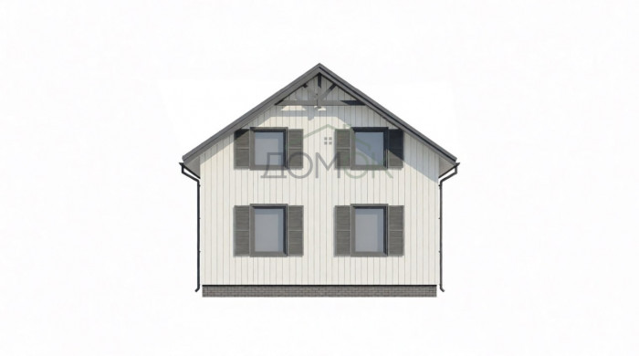 Каркасный дом Дон 7x8