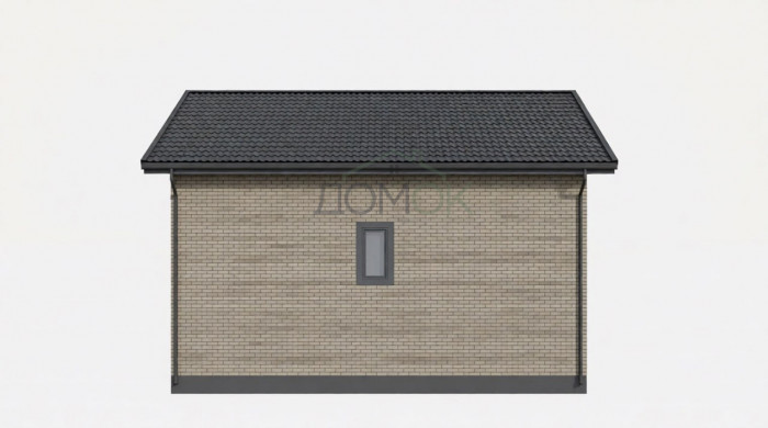 Каркасный дом Дон 9x9