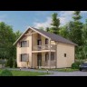 Каркасный дом Дон 8.5x8.5