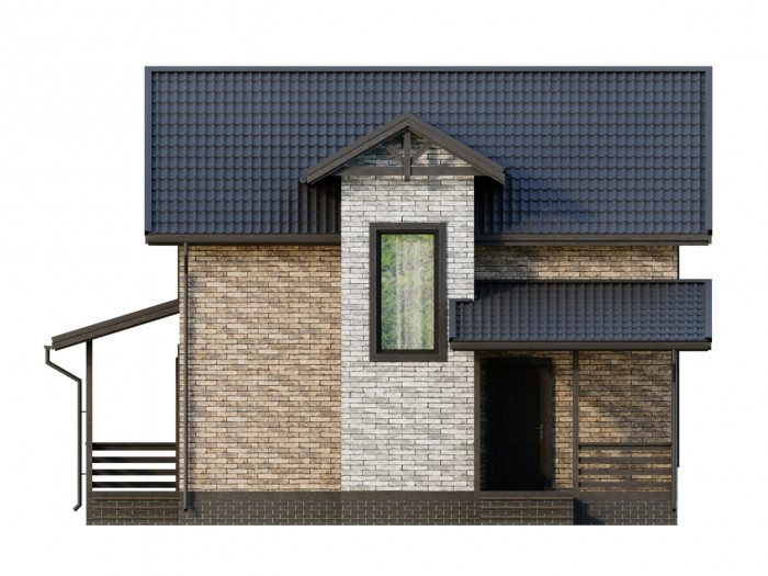 Каркасный дом Яуза 8x9