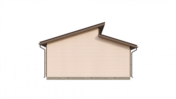 Каркасный дом Волгуша 8x8.7