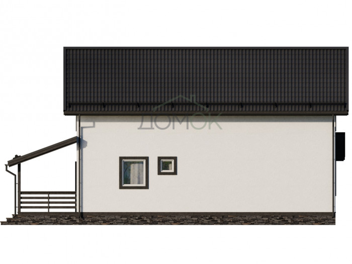 Каркасный дом Гоголь 7.5x11