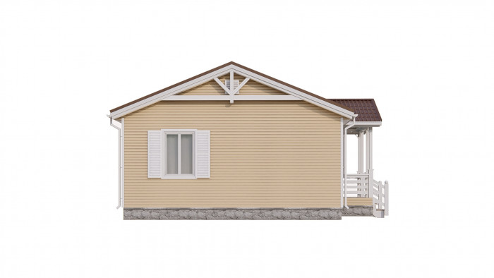 Каркасный дом Ока 9x8.5