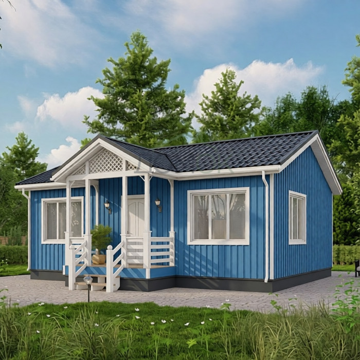 Каркасный дом Ока 9x8.5