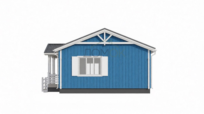 Каркасный дом Ока 9x8.5