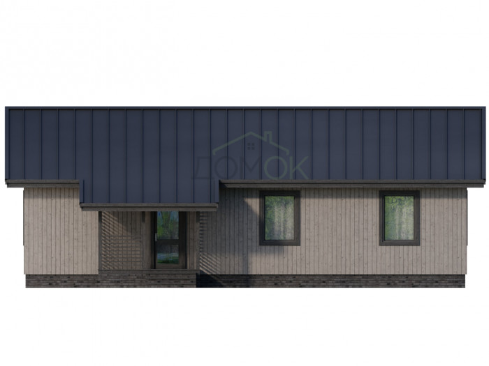 Каркасный дом Лабаз 13.1х10.6