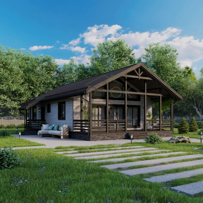 Каркасный дом Стивер 11.1x8.1