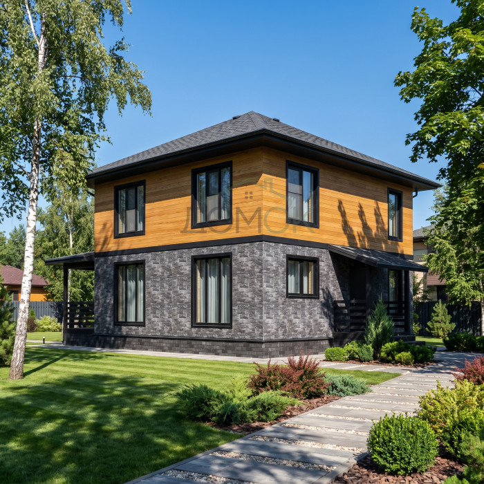 Каркасный дом Сказка 8х10 