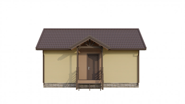 Каркасный дом Амур 6x8