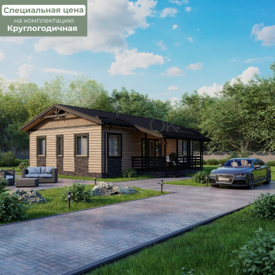 Каркасный дом Нерль 12x8