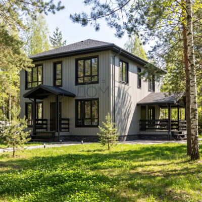 Каркасный дом Терек-2 8х10 