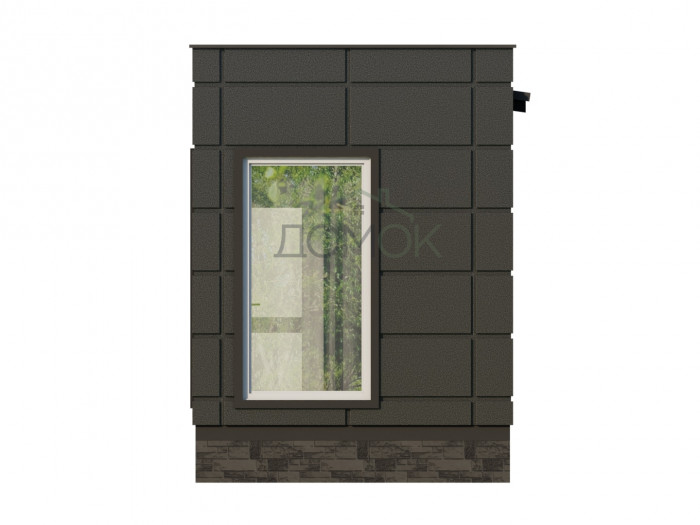 Каркасный дом Северка 5x3