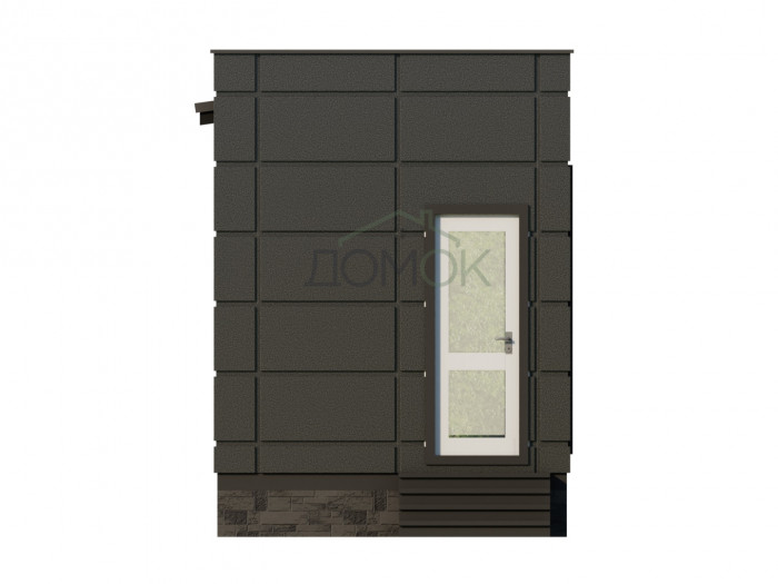 Каркасный дом Северка 5x3