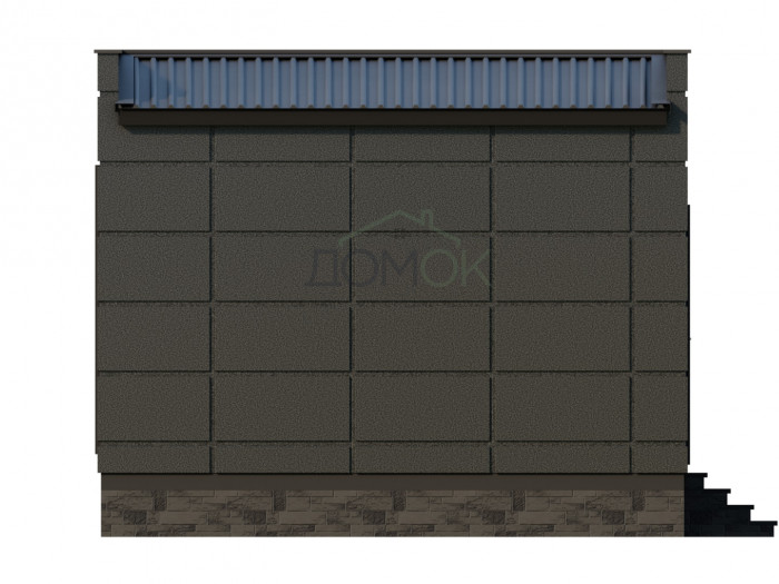 Каркасный дом Северка 5x3