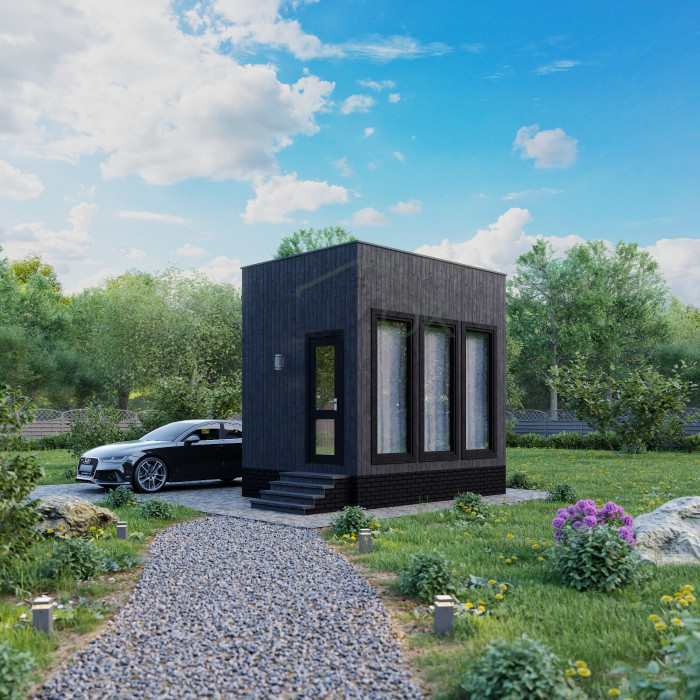 Каркасный дом Северка 4x3