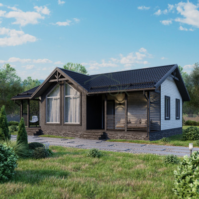 Каркасный дом Альма 11.5x8