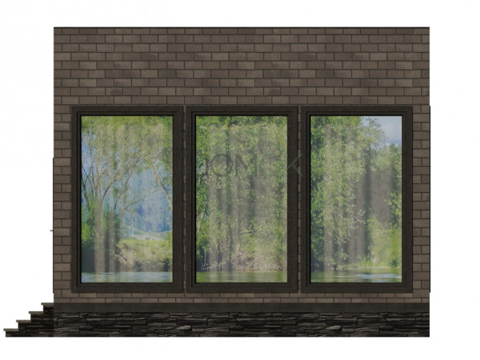 Каркасный дом Северка 6x5 