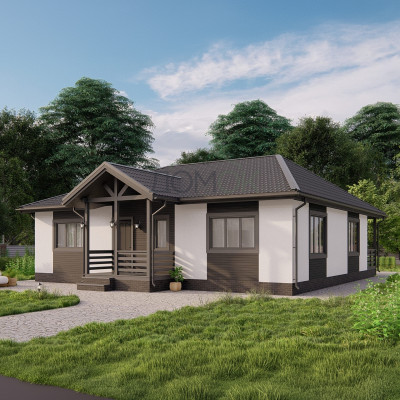 Каркасный дом Радоль 12x12